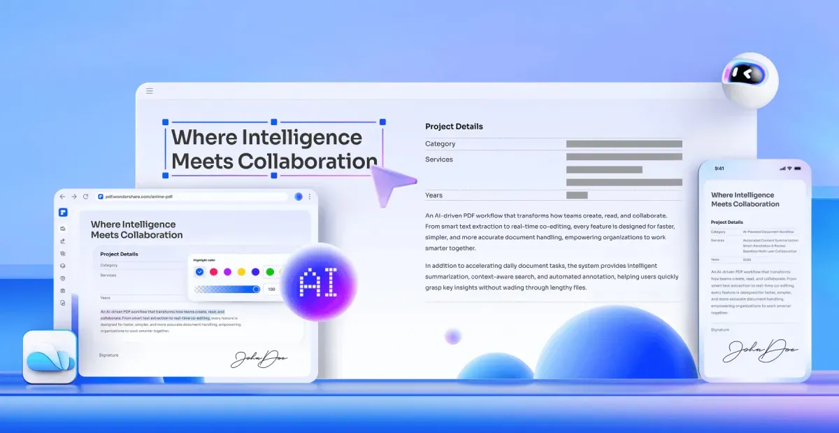 بهترین ویرایشگر PDF برای مک؛ برنامه Wondershare PDFelement