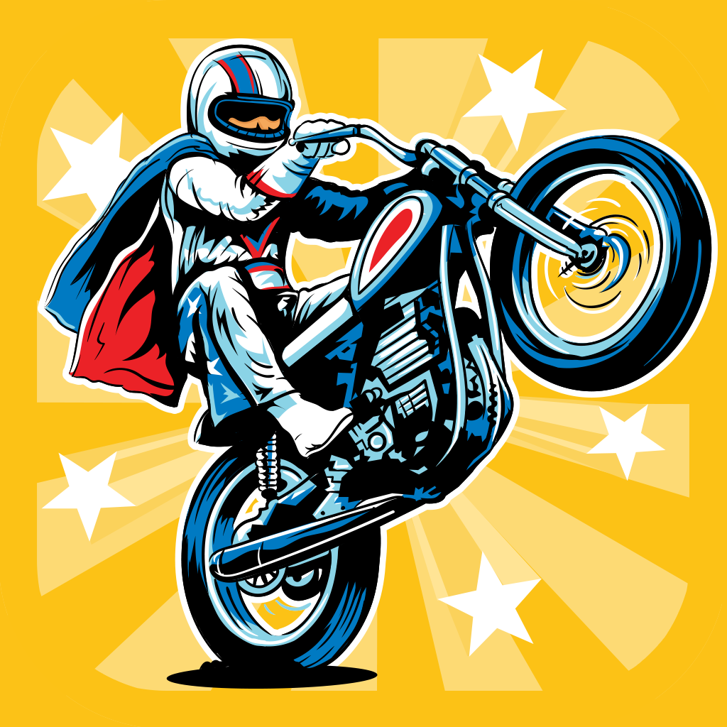 دانلود اپلیکیشن Evel Knievel برای مک