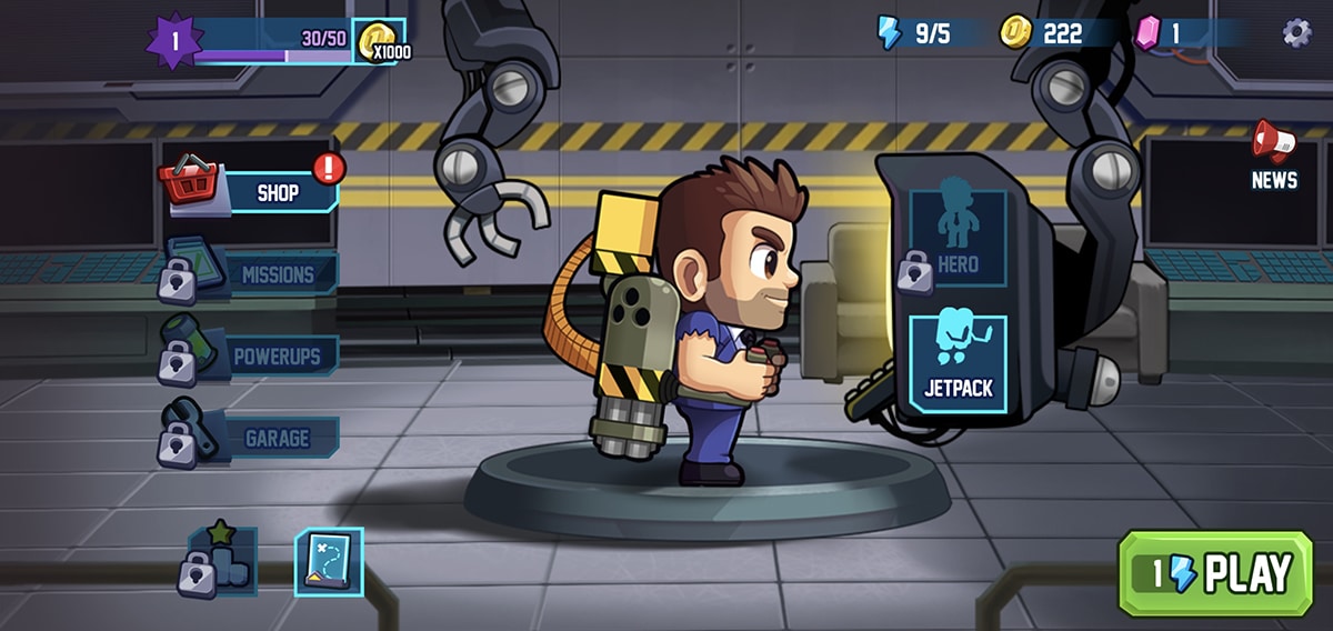 بازی Jetpack Joyride 2